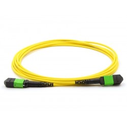 XtendLan FO patch MPO(f)-MPO(f), 2m, OS1, 12/12, kabel kulatý 3mm, křížený (Type B)