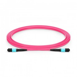 XtendLan FO patch MPO(f)-MPO(f), 3m, OM4, 12/12, kabel kulatý 3mm, křížený (Type B)