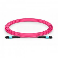 XtendLan FO patch MPO(f)-MPO(f), 5m, OM4, 12/12, kabel kulatý 3mm, křížený (Type B)