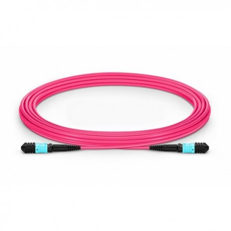 XtendLan FO patch MPO(f)-MPO(f), 5m, OM4, 12/12, kabel kulatý 3mm, křížený (Type B)