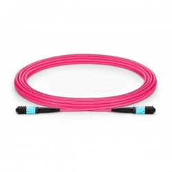 XtendLan FO patch MPO(f)-MPO(f), 5m, OM4, 12/12, kabel kulatý 3mm, přímý (Type A)