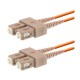 XtendLan FO patch SC-SC 1m 62,5/125 duplex, LS0H