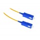 XtendLan FO patch SC-SC 5m 9/125, simplex, ultraflexibilní G.657.A1, LS0H, průměr 2mm, krátký vývod