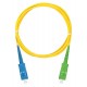XtendLan FO patch SC/APC-SC 3m 9/125 simplex, G.652d, LS0H