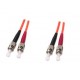 XtendLan FO patch ST-ST 10m 62,5/125 duplex, LS0H