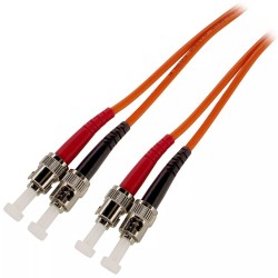 XtendLan FO patch ST-ST 15m 62,5/125 duplex, G.652d, LS0H