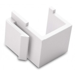 XtendLan Keystone záslepka do modulárních patch panelů nebo zásuvek bílá