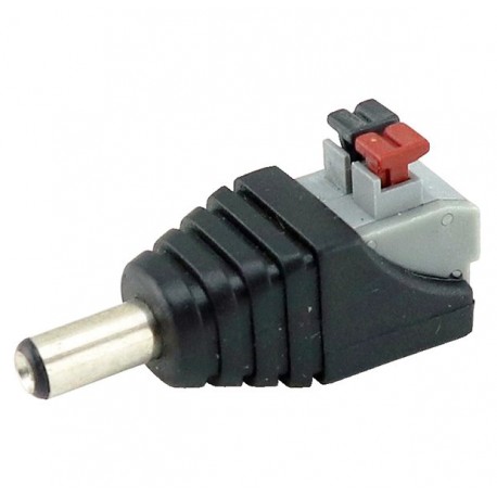XtendLan Napájecí redukce jack/svorkovnice - JACK 5,5/2,1mm (k zařízení) na rychlosvorku