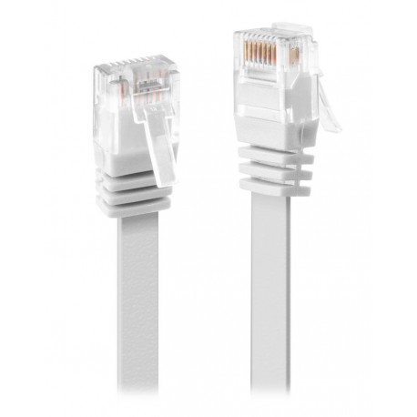 XtendLan Patch kabel Cat 6 UTP 5m - bílý plochý