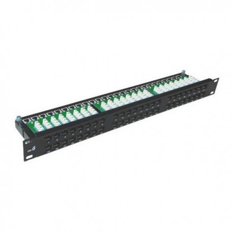 XtendLan Patch panel 19", 48 portů, Cat6, LSA