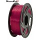 XtendLAN PETG filament 1,75mm průhledný červený 1kg