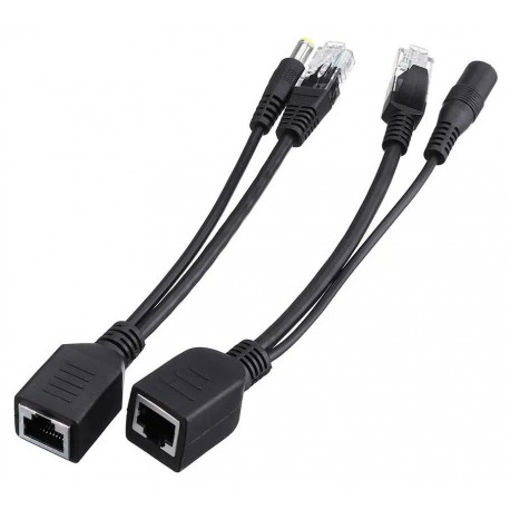 XtendLan POE-PAS, pasivní PoE sada, 100Mb, černá