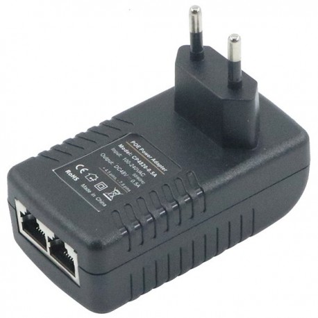 XtendLan PoE injektor pasivní 48V/0,5A, 1000Base-T, do zásuvky