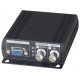 XtendLan Převodník AHD/TVI/CVI/CVBS na HDMI/VGA/CVBS, do 1920x1080, 1x smyčkový výstup, 2x BNC