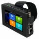 XtendLan Ruční tester IP a analog kamer, 4" touch, LAN, PoE, video-in, CVI/AHD/TVI, 12V out