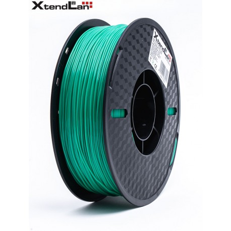 XtendLAN TPU filament 1,75mm průhledný zelený 1kg