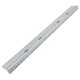 XtendLan Vertikální montážní lišta Telco 18U, pro servery šíře 480mm, stříbrná