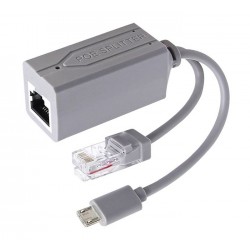 XtendLan XL-POES-5VUM, PoE splitter 802.3af, 100Mb, stabilizovaných 5V/2,4A, výstup micro USB
