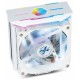 Zalman chladič CPU CNPS10X OPTIMA II / 120mm RGB ventilátor / heatpipe / PWM / výška 160mm / pro AMD i Intel / bílý