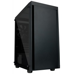 Zalman skříň T3 PLUS / mATX / 2 x 120 mm fan / 2xUSB 2.0 / USB 3.0 / tvrzené sklo / černá