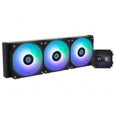 Zalman vodní chladič ALPHA2 A36 Black / 3 x 120 mm / PWM / ARGB / černý