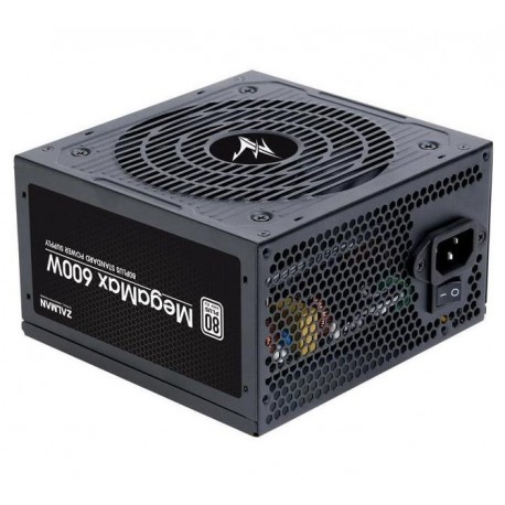 Zalman zdroj MegaMax 600W/ ATX / akt. PFC / 120mm ventilátor / 80PLUS