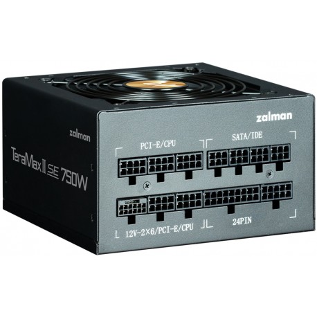 Zalman zdroj ZM750-TMX2 SE/ 750W / ATX3.1 / active PFC / modulární / 80 Plus Gold