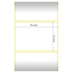 Zebra Z-Perform 1000D/ role štítků / termální papír / 76x51mm