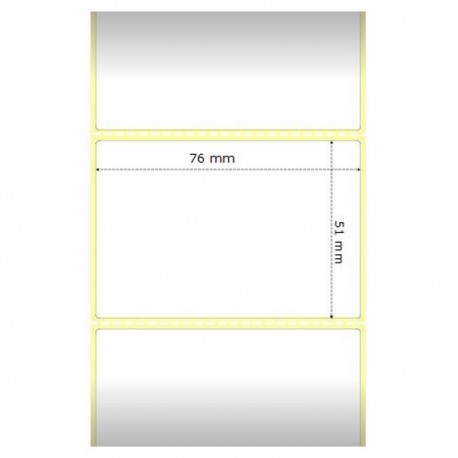Zebra Z-Perform 1000D/ role štítků / termální papír / 76x51mm