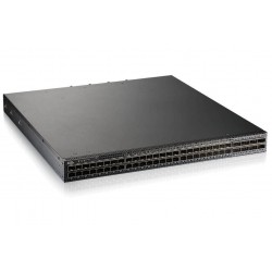 Zyxel CX4800-56F, EU, 48-port 10/25G L3 Aggregation Fiber Switch with 8 100G Uplink (with 2 AC power supply)