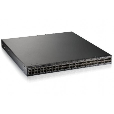 Zyxel CX4800-56F, EU, 48-port 10/25G L3 Aggregation Fiber Switch with 8 100G Uplink (with 2 AC power supply)